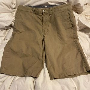 Vans tans shorts size 30